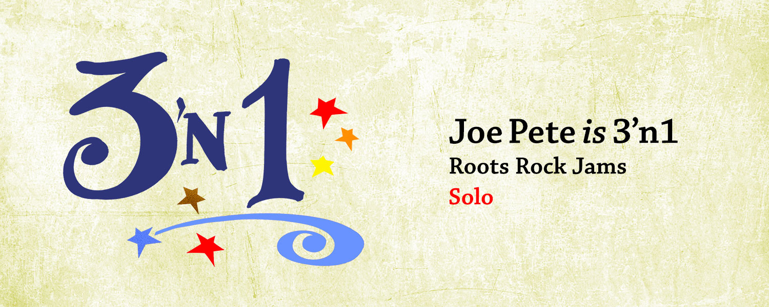 Permalink to:Joe Pete is 3’n1 Permalink to:Joe Pete is 3’n1